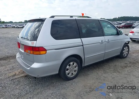 2004 Honda Odyssey Ex-L из США, поврежденный, VIN 5FNRL189X4B013837